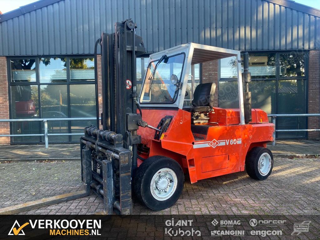 1991 O & K V60 - Forkpositioner + Sideshift VK8587