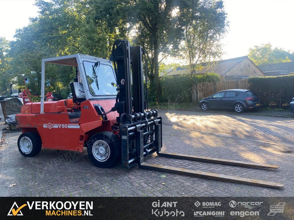 1991 O & K V60 - Forkpositioner + Sideshift VK8587