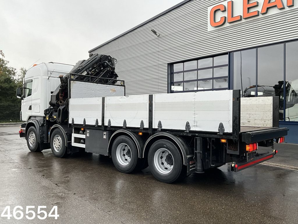 Scania R500 V8 8x4 Manual Hiab 42 Tonmeter laadkraan + Fly-Jib