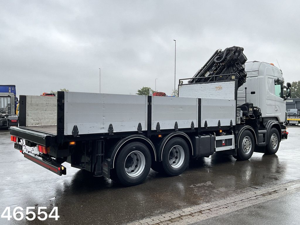 Scania R500 V8 8x4 Manual Hiab 42 Tonmeter laadkraan + Fly-Jib