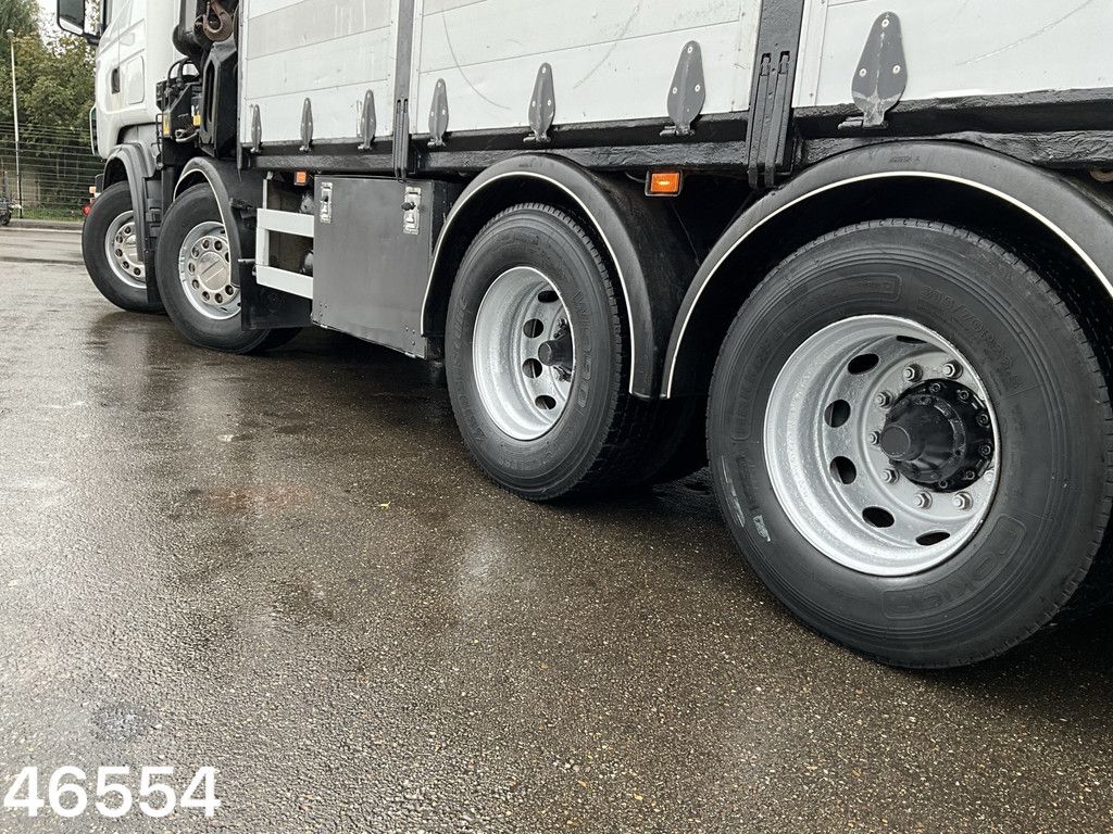 Scania R500 V8 8x4 Manual Hiab 42 Tonmeter laadkraan + Fly-Jib