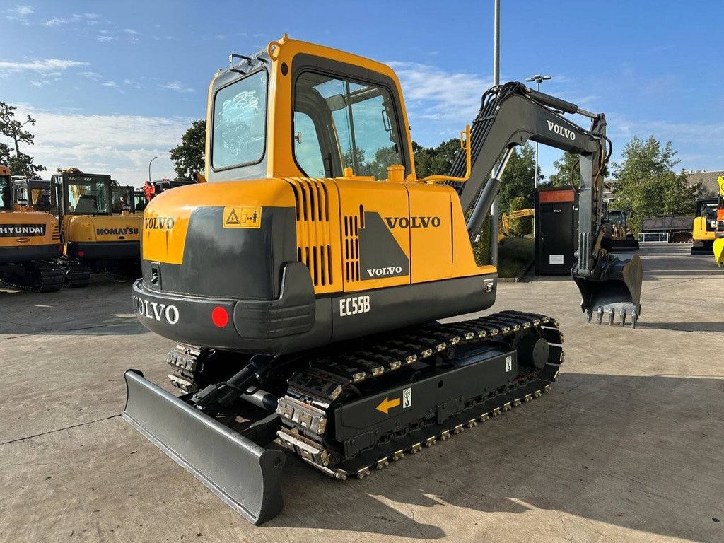 Volvo EC55B Diesel-Midi-Bagger, Baujahr 2013