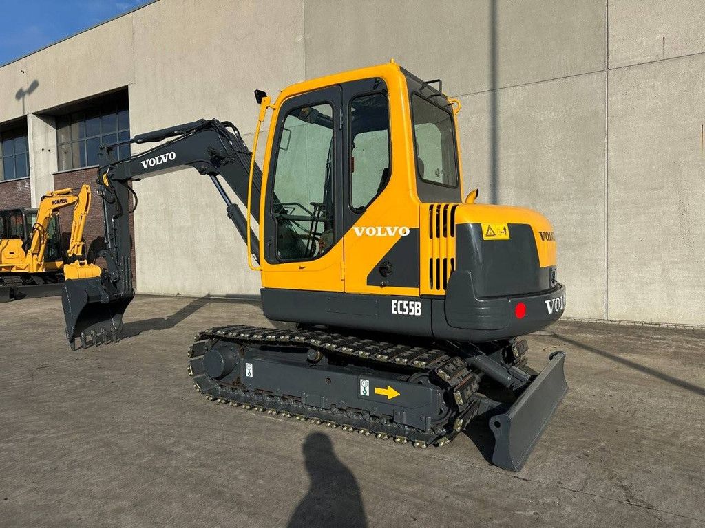 Volvo EC55B Diesel-Midi-Bagger, Baujahr 2013