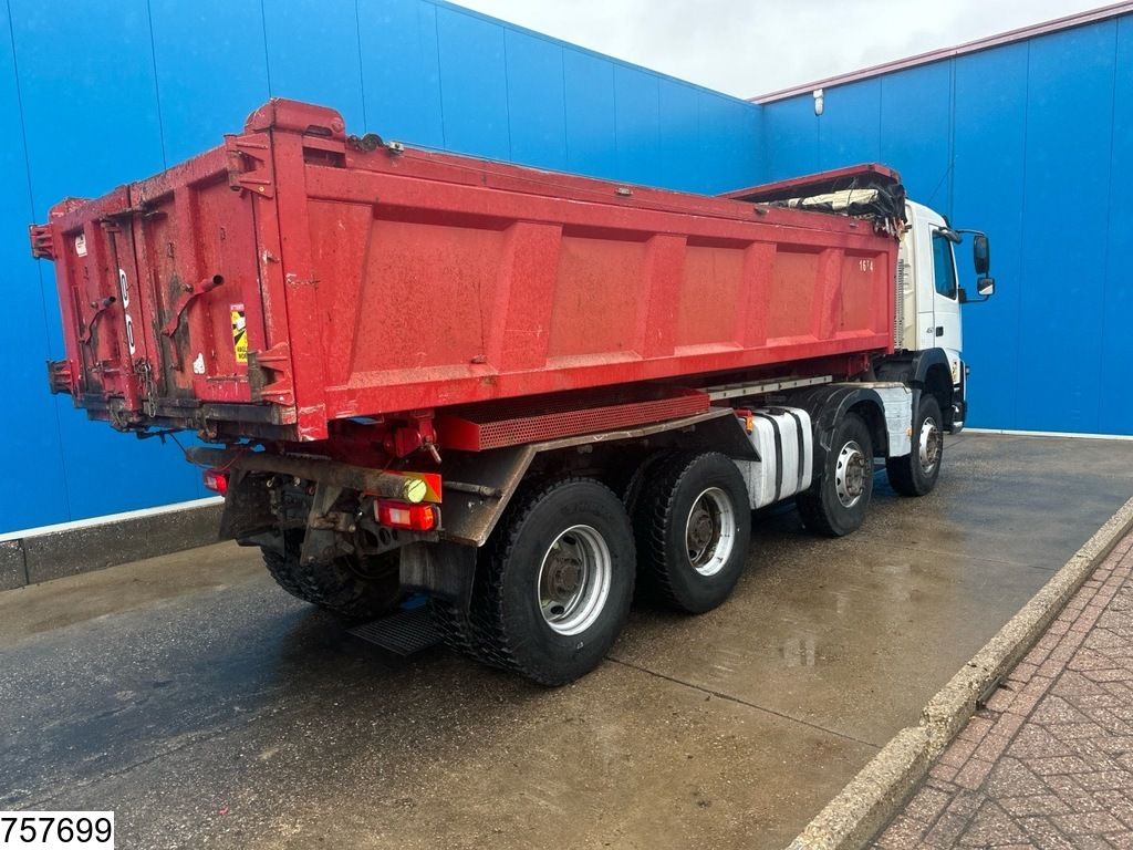 Volvo FMX 450 EURO 6, 8x4 steel suspeniosn