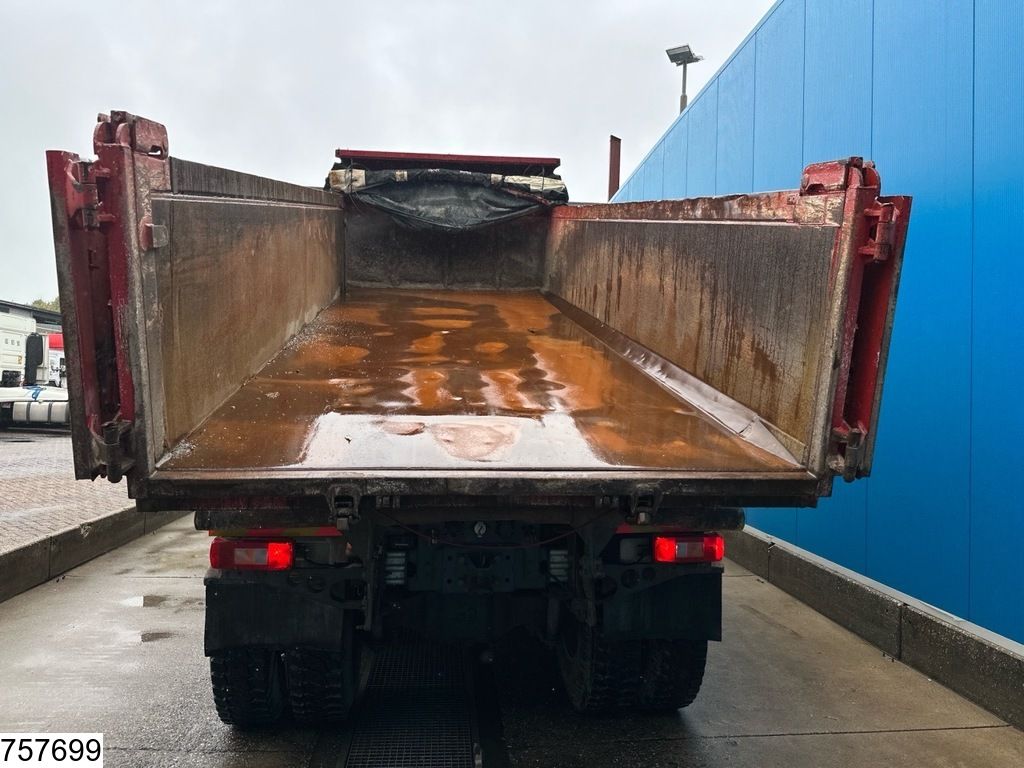 Volvo FMX 450 EURO 6, 8x4 steel suspeniosn