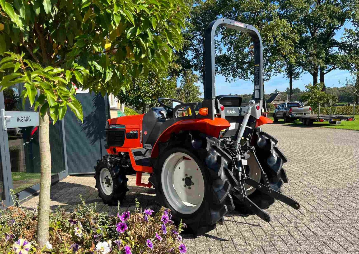 Kubota GB 200, 24 pk, superkruip, als nieuw en slechts 690 Hr.