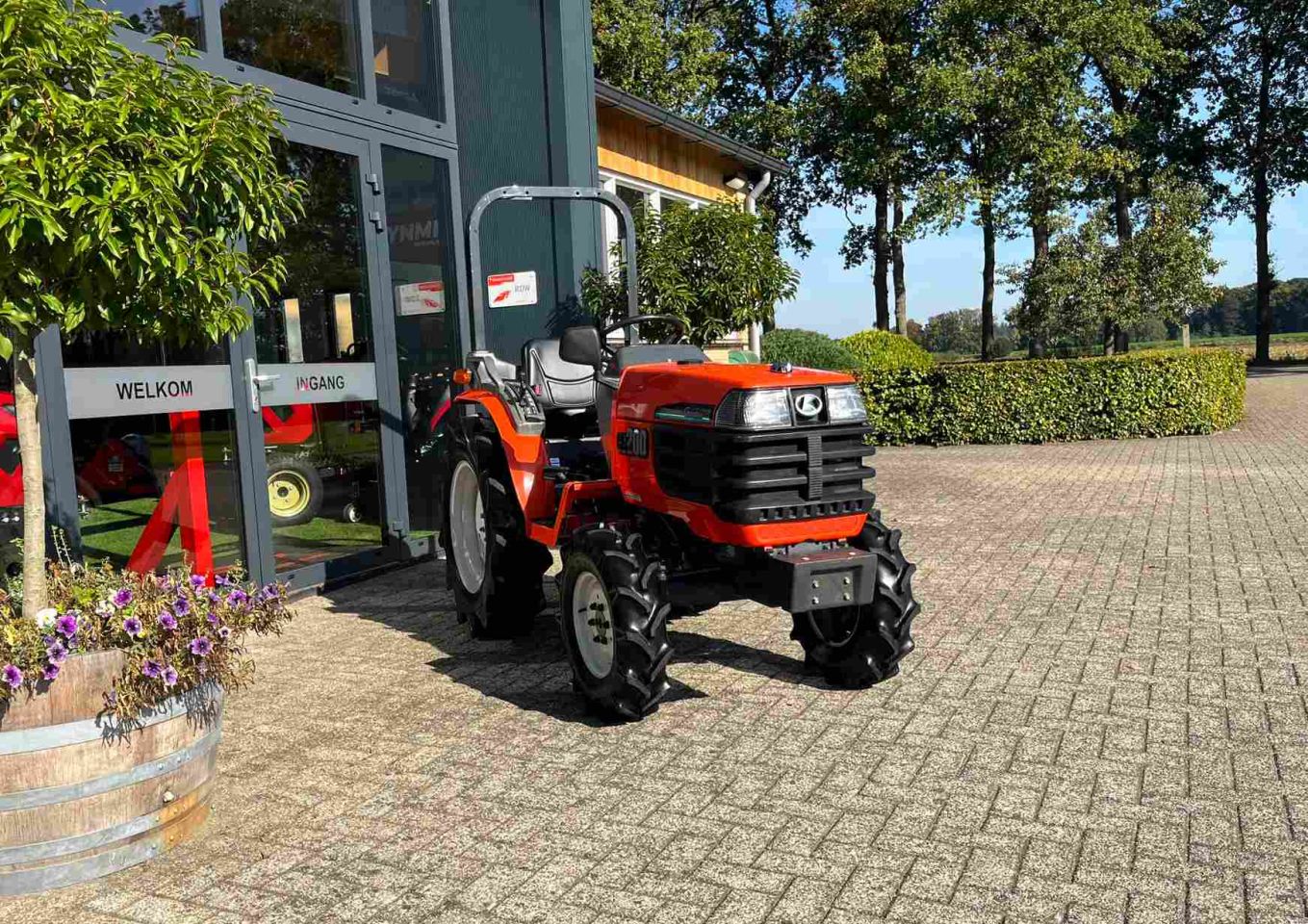 Kubota GB 200, 24 pk, superkruip, als nieuw en slechts 690 Hr.
