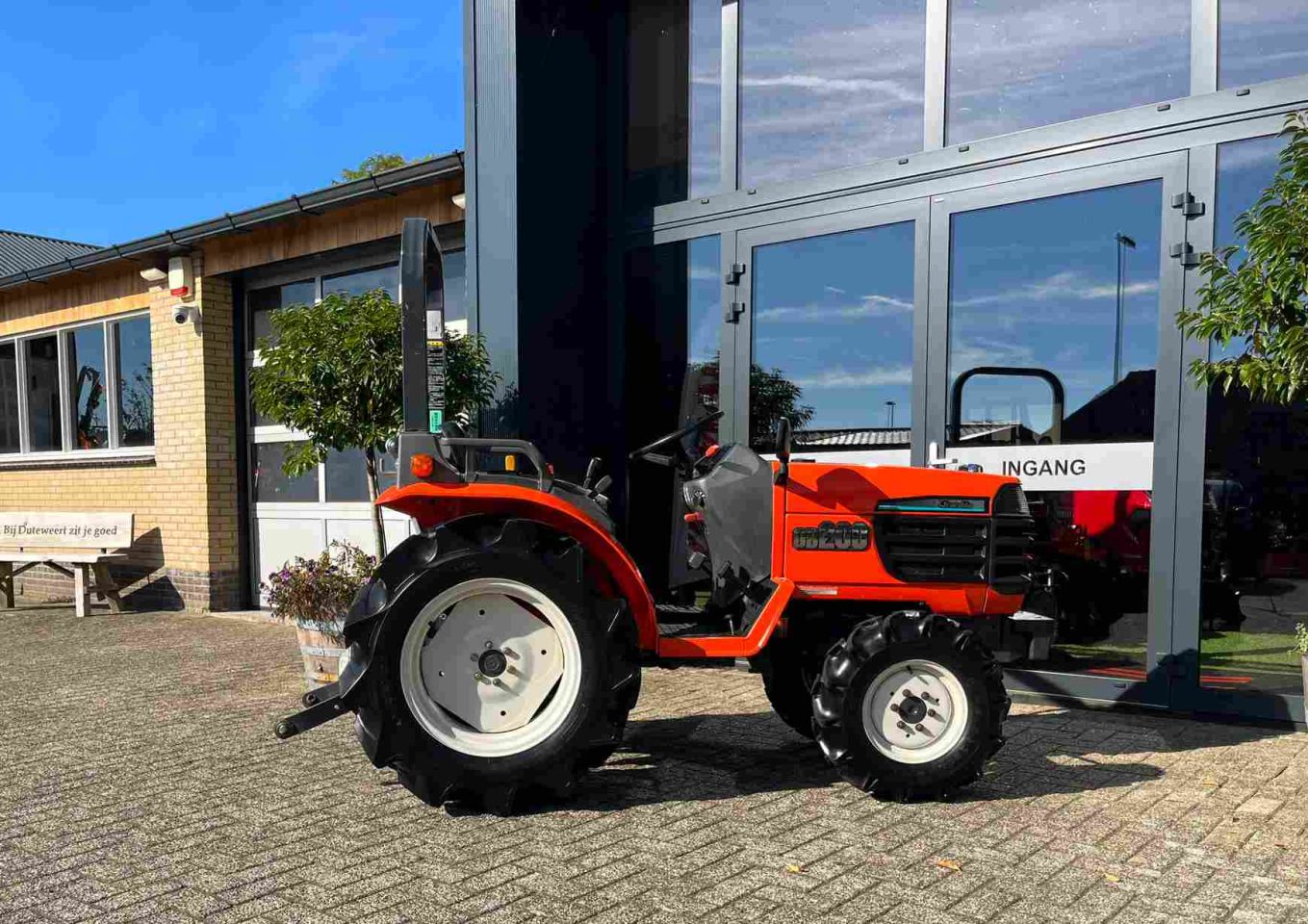 Kubota GB 200, 24 pk, superkruip, als nieuw en slechts 690 Hr.