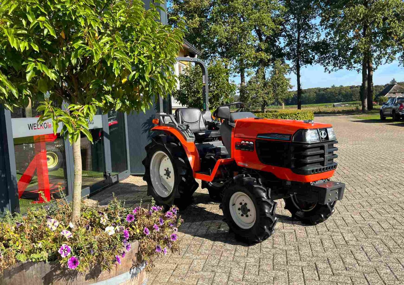 Kubota GB 200, 24 pk, superkruip, als nieuw en slechts 690 Hr.