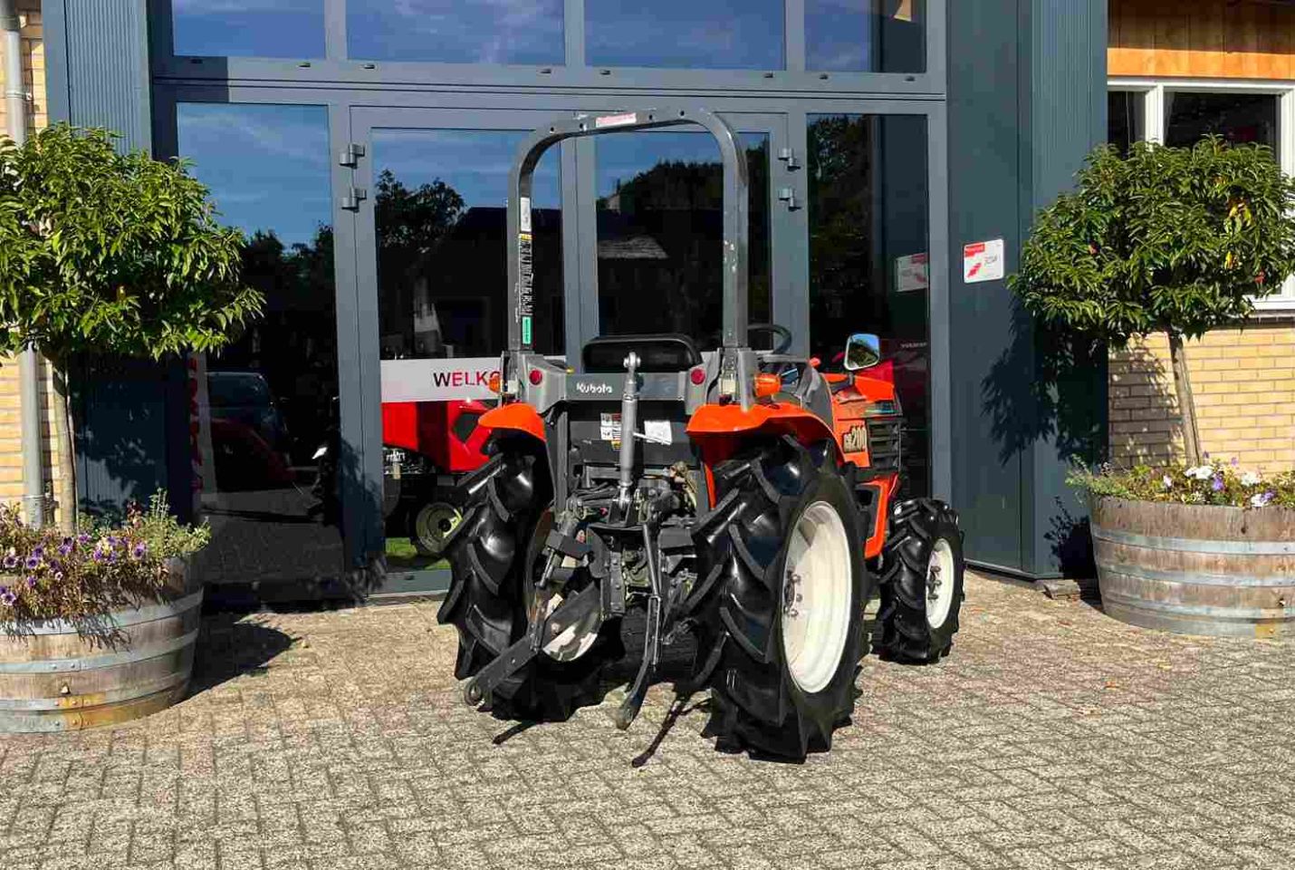 Kubota GB 200, 24 pk, superkruip, als nieuw en slechts 690 Hr.