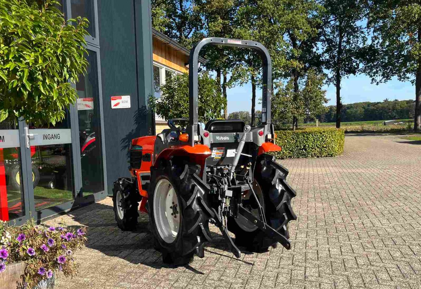 Kubota GB 200, 24 pk, superkruip, als nieuw en slechts 690 Hr.