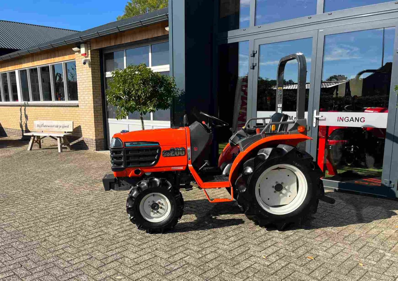 Kubota GB 200, 24 pk, superkruip, als nieuw en slechts 690 Hr.