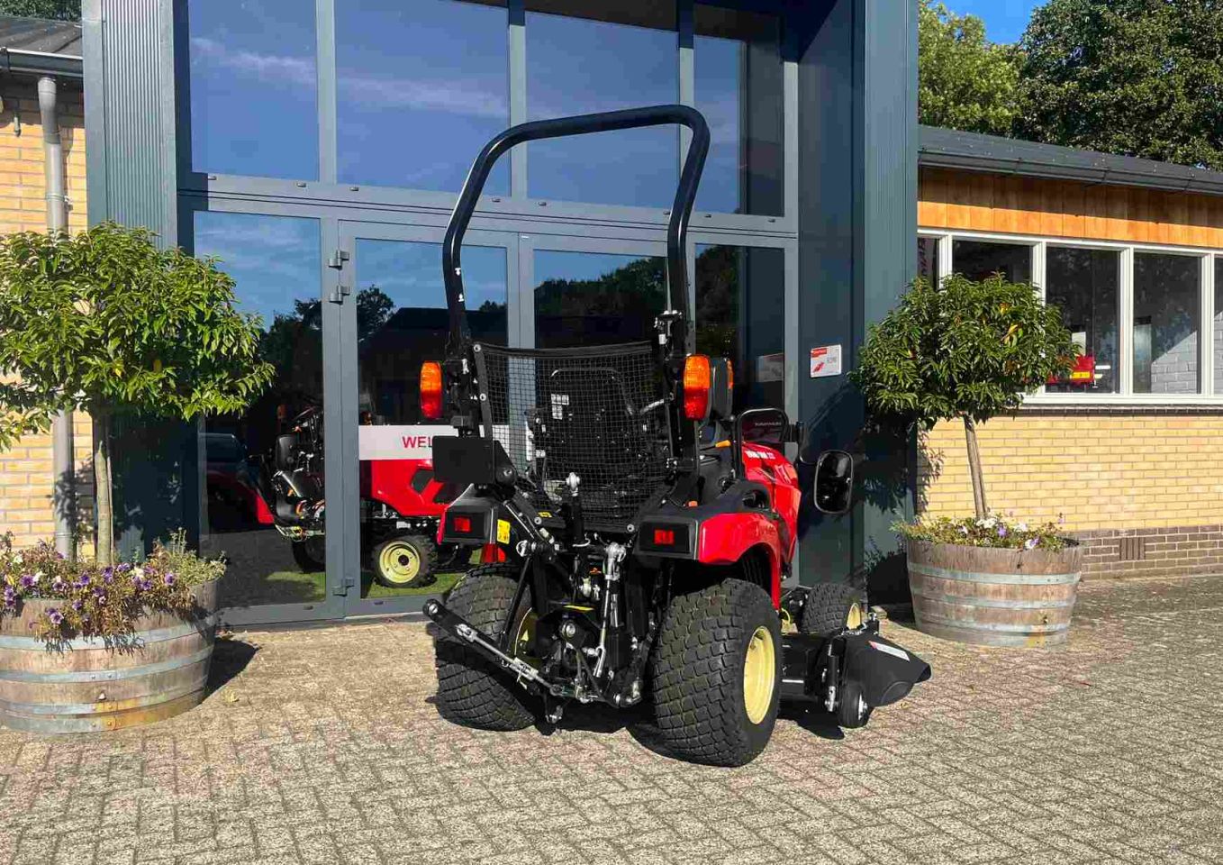Demo Yanmar SA 222 HST met middenmaaidek voor speciale prijs!