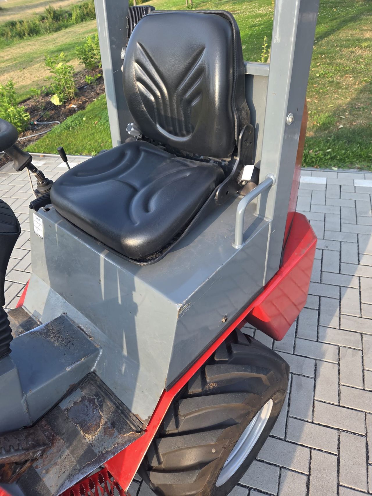 Fuchs F853h brede banden, hoge bok