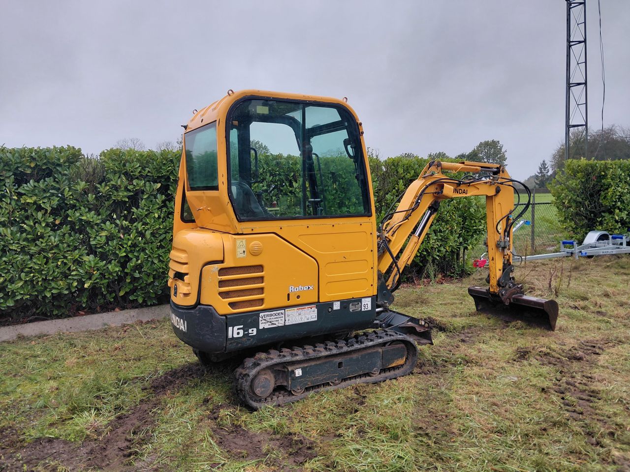 Minigraver Hyundai Robex 16-9 / Sloop-sorteer ( Bj 2016 ) Minik