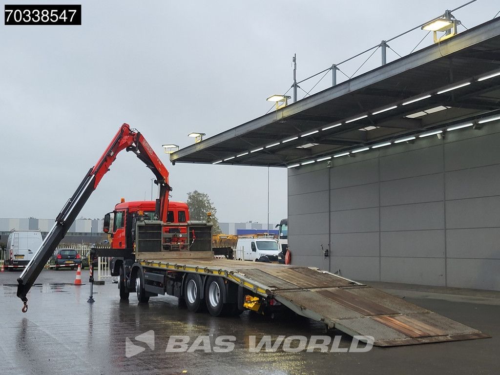 MAN TGS 35.360 8X2 FASSI F165A.2.22 E DYNAMIC Crane Hydraulic ramp Lift axle Euro 6