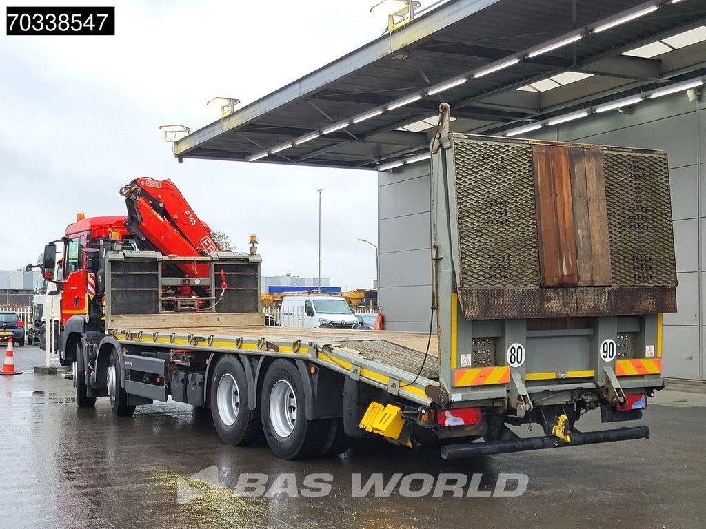 MAN TGS 35.360 8X2 FASSI F165A.2.22 E DYNAMIC Crane Hydraulic ramp Lift axle Euro 6