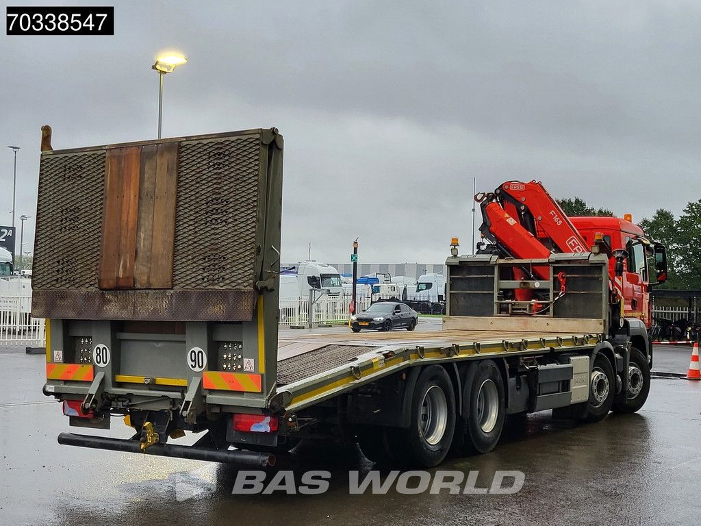 MAN TGS 35.360 8X2 FASSI F165A.2.22 E DYNAMIC Crane Hydraulic ramp Lift axle Euro 6