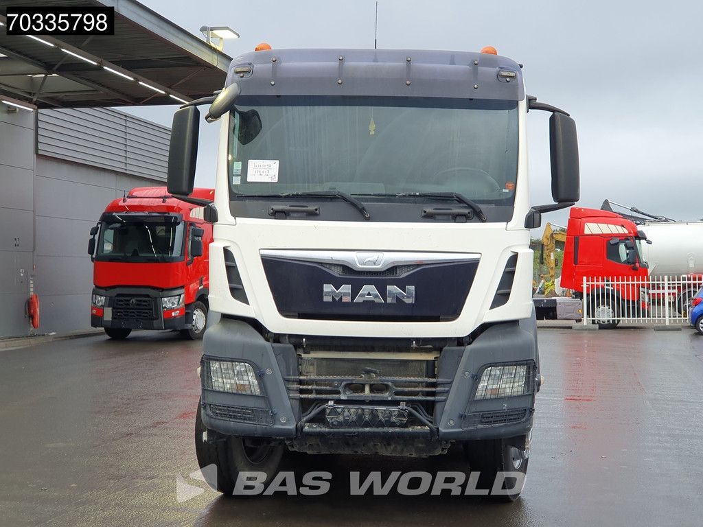 MAN TGS 41.480 8X4 15m3 tipper steel suspension Big-Axle Automatic Retarder Euro 6