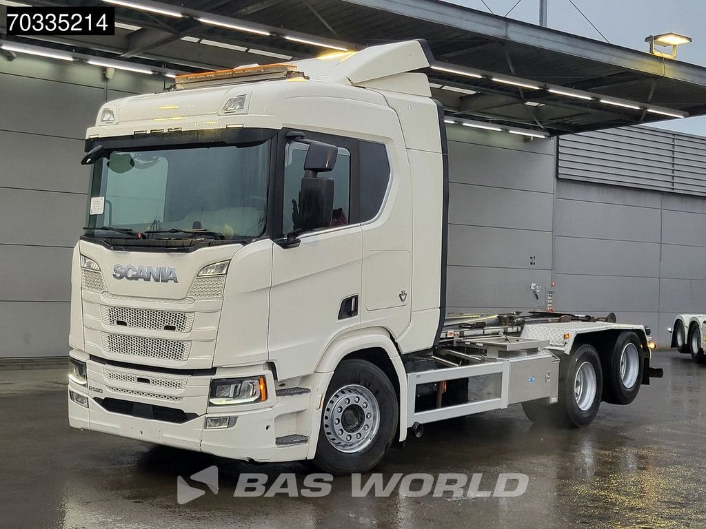 Scania R R580 6X2 AJK containersystem Lift-Axle Full Air suspension Retarder Automatic Euro 6