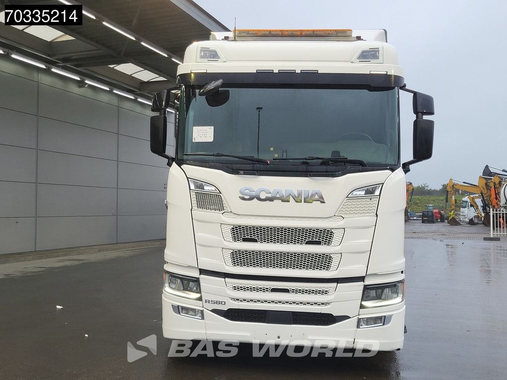 Scania R R580 6X2 AJK containersystem Lift-Axle Full Air suspension Retarder Automatic Euro 6