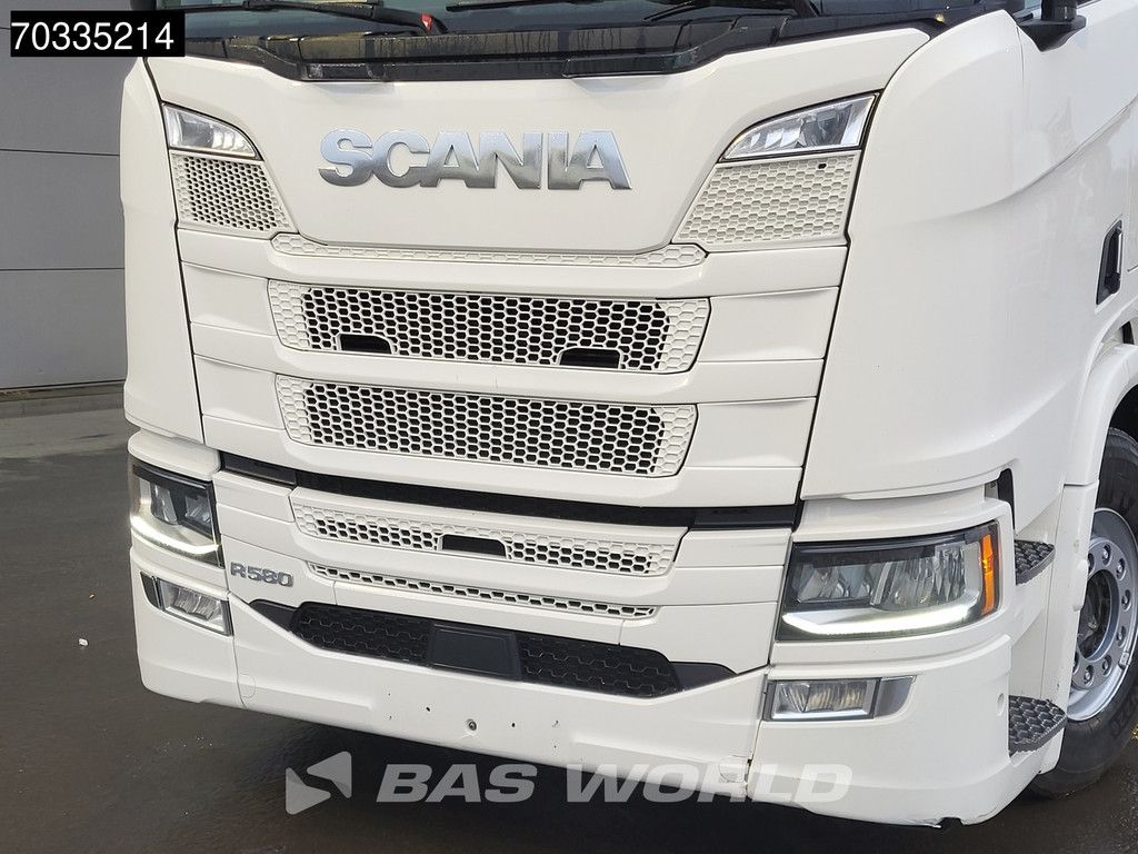 Scania R R580 6X2 AJK containersystem Lift-Axle Full Air suspension Retarder Automatic Euro 6