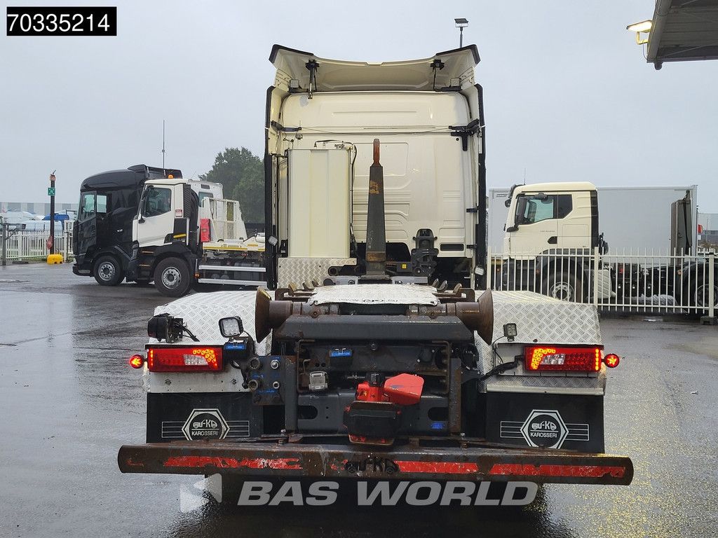 Scania R R580 6X2 AJK containersystem Lift-Axle Full Air suspension Retarder Automatic Euro 6