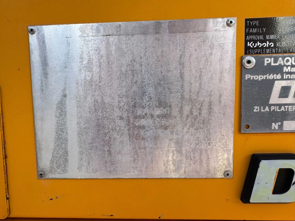 Denyo **20Kva-Kubota 4Cyl**