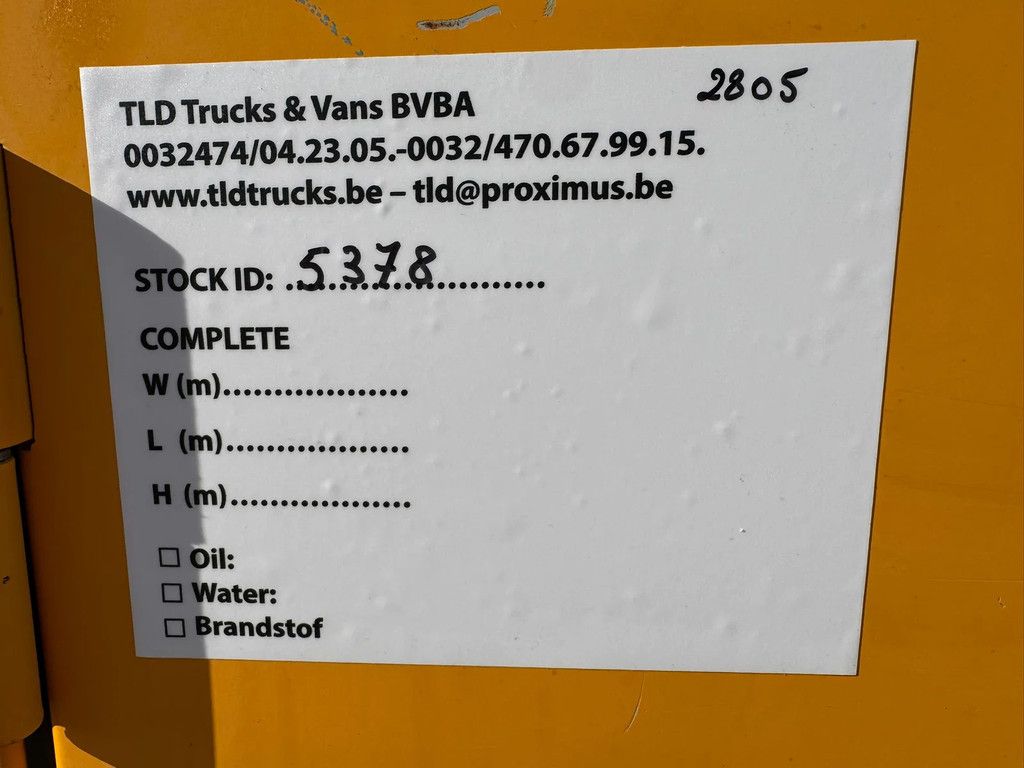 Denyo **20Kva-Kubota 4Cyl**