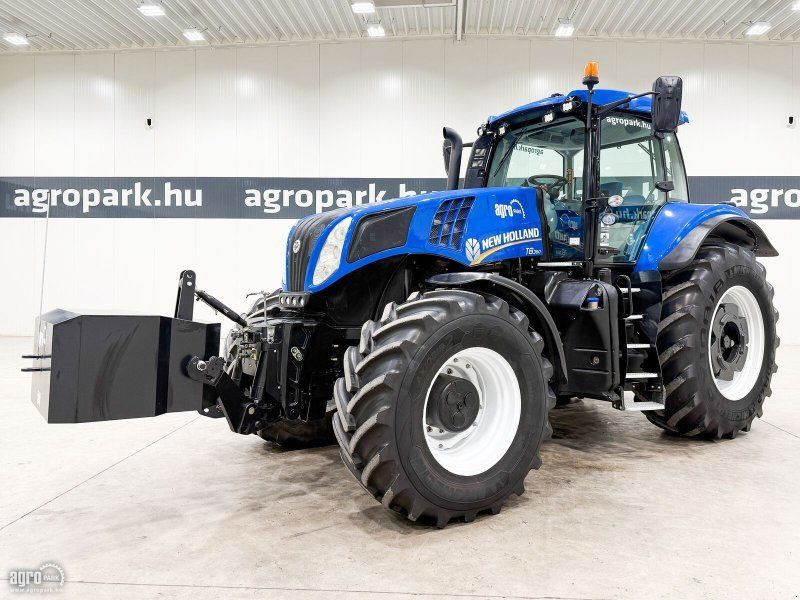 New Holland T8.360 19/4 Eco 40 km/h transmission, front axle and cab suspens