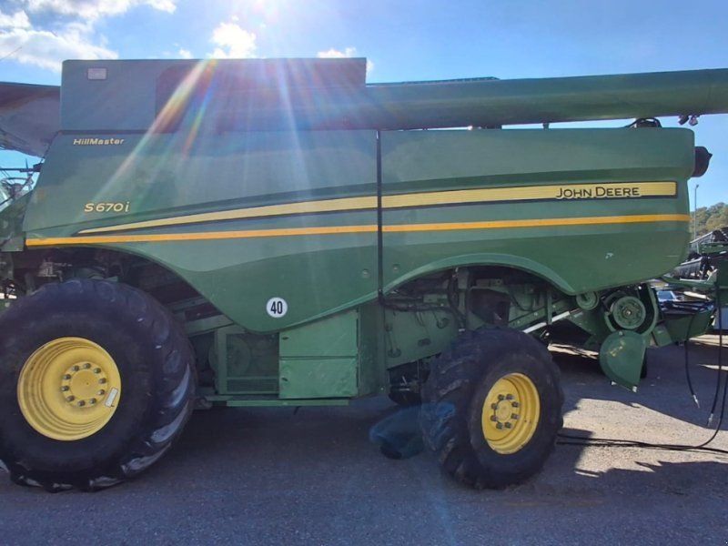 John Deere S670i HM ProDrive Motorschaden