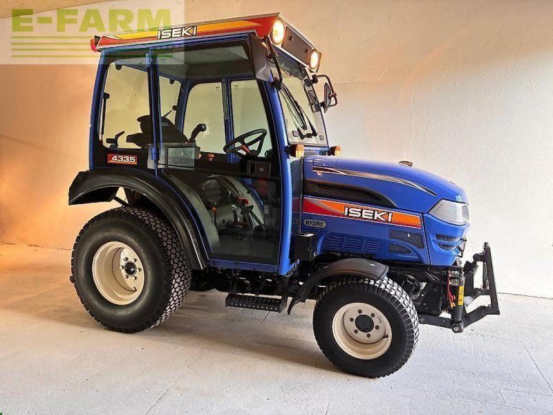 Iseki th 4335 ahl kompaktschlepper 30 km/h winterdienst