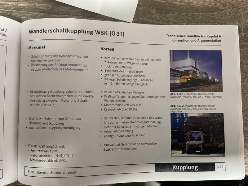 Mercedes-Benz Unimog U300 mit Kran und Wandlerschaltkupplung, Zugmaschine für
