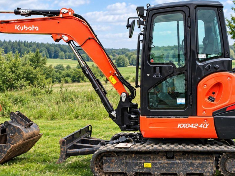 Kubota Kx042-4 Auktion & Salg AFGIV BUD STARTPRIS ANGIVET