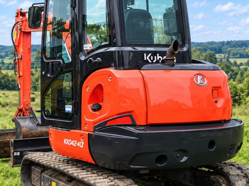 Kubota Kx042-4 Auktion & Salg AFGIV BUD STARTPRIS ANGIVET