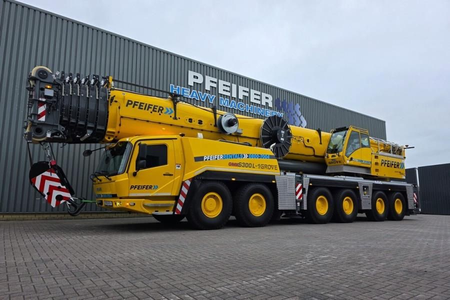 Grove GMK6300L-1 Available For Rent, Dutch Registration,