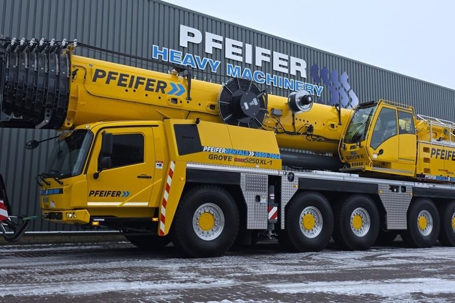 Grove GMK5250XL-1 Available For Rent, Dutch Registration