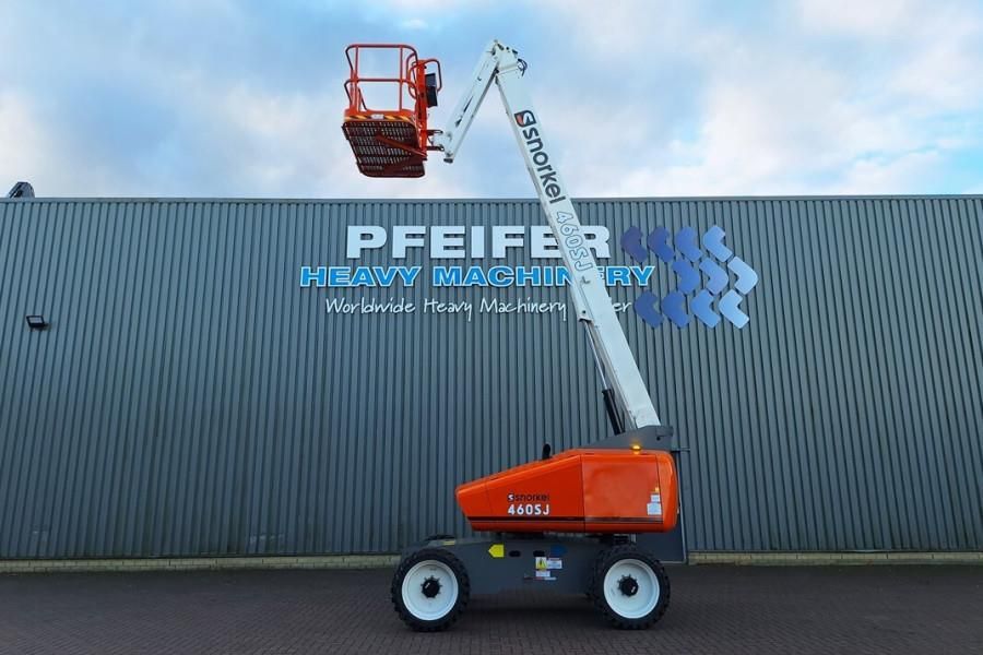 Snorkel 460SJ Valid Inspection, CE, Diesel, 4x4 Drive, 16m