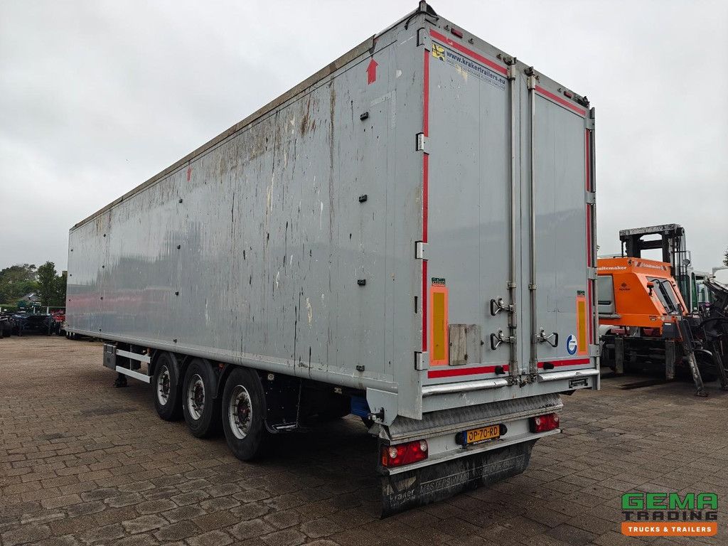 Kraker CF-200 92m³ Walking floor - Galvanized Chassis - 10mm Floor - Trailing Axle - SAF Disc Brakes