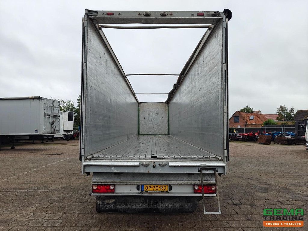 Kraker CF-200 92m³ Walking floor - Galvanized Chassis - 10mm Floor - Trailing Axle - SAF Disc Brakes