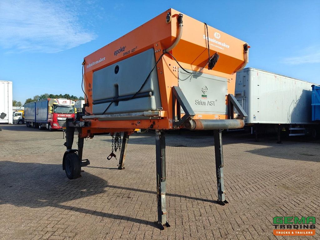 Epoke SW3800 Sirius AST - 4m³ - Salt Spreader - CE