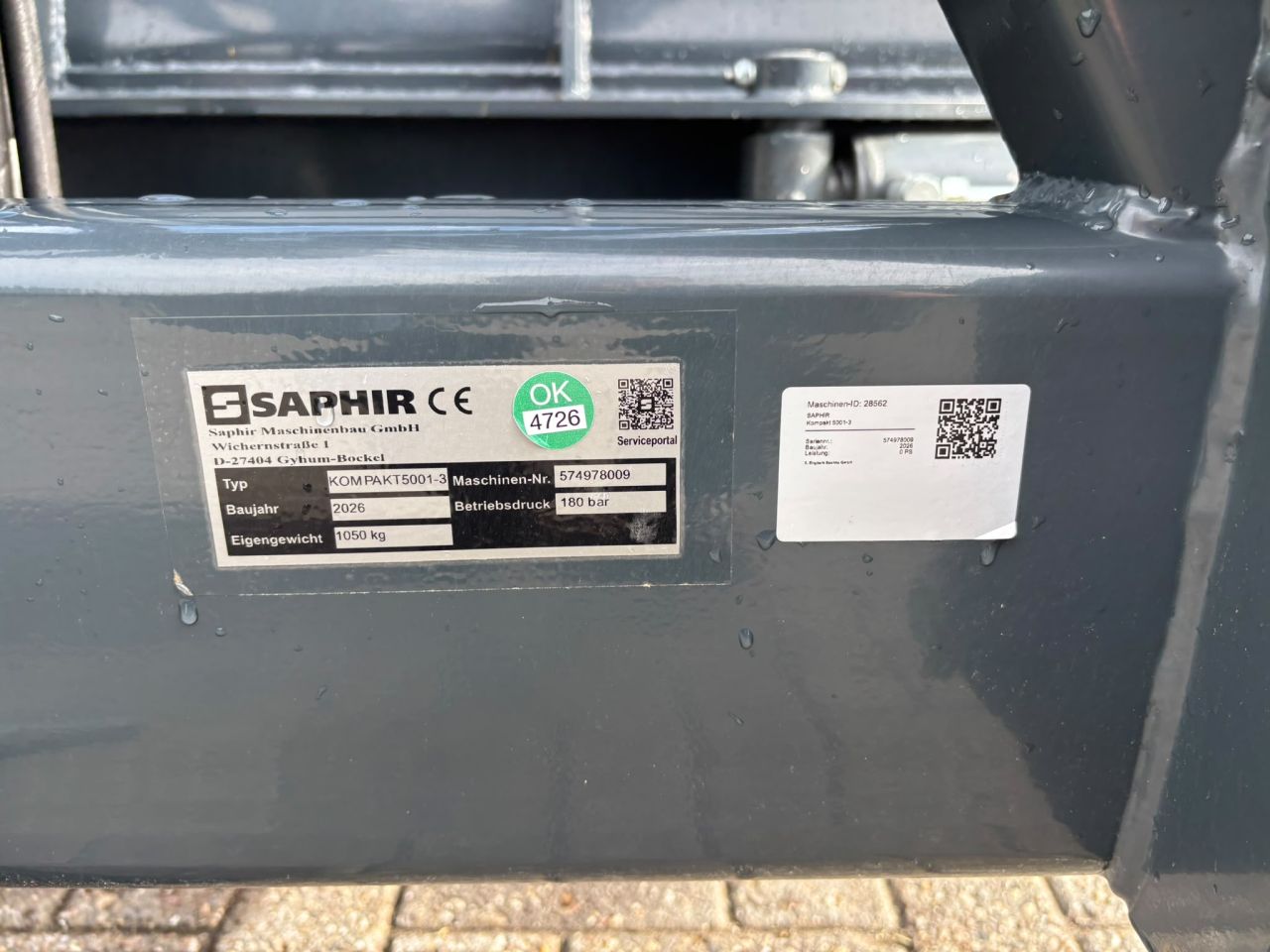 Saphir Maisschuif KOMPAKT 5001-3