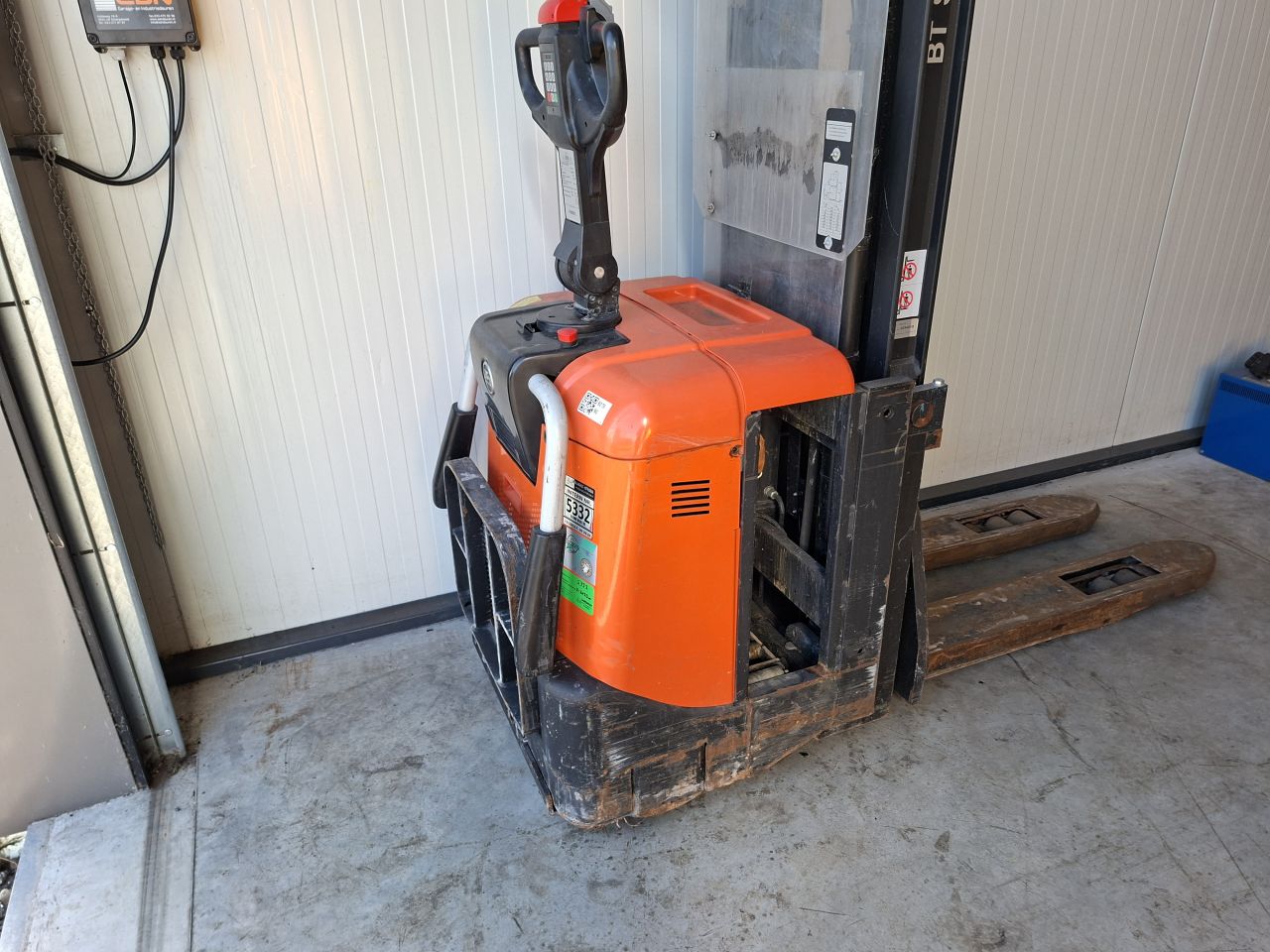 Elektrische stapelaar BT SPE125L 4.2 meter initiele heffing free
