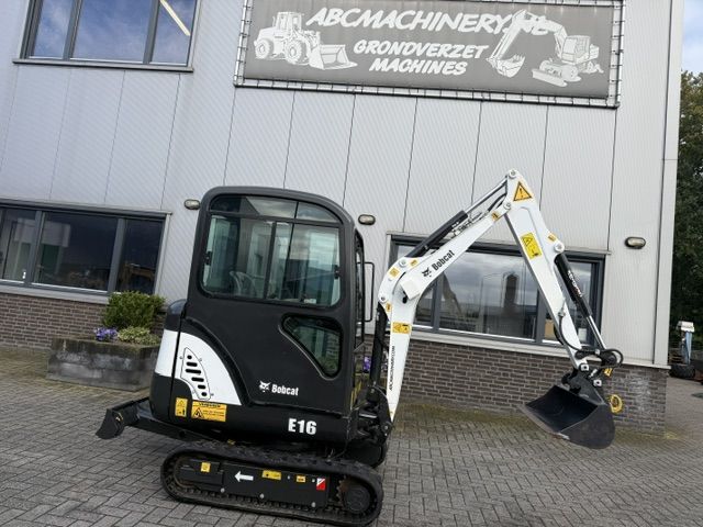 Bobcat E16 2014 3800u 1.8T minigraver minikraan ZGST