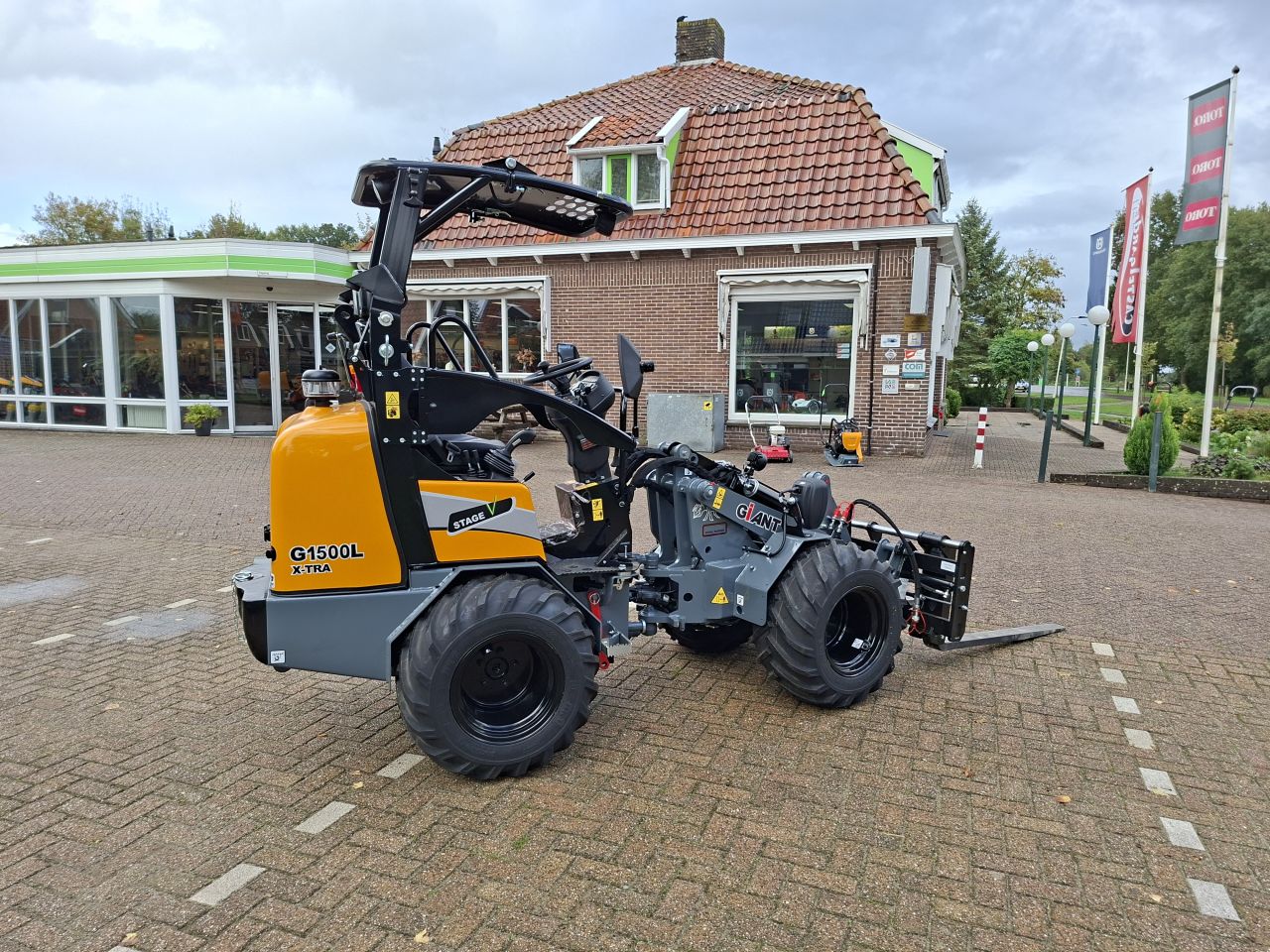 GiANT G1500L X-TRA shovel / kniklader. Bj. 2026 (nieuw)