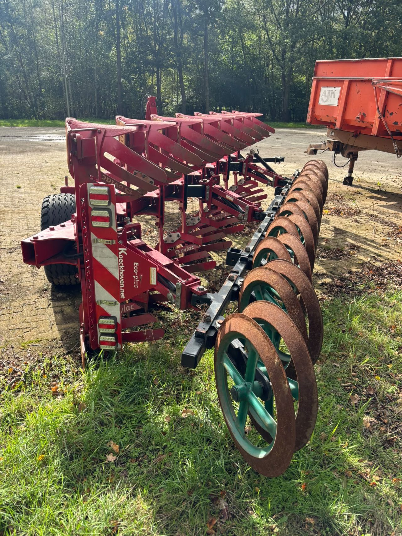 Ovlac ecoploeg 8 schaar bj 2019