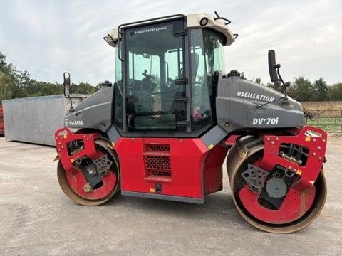 HAMM DV70 TRILL WALS MET KANTENSCHNEIDER