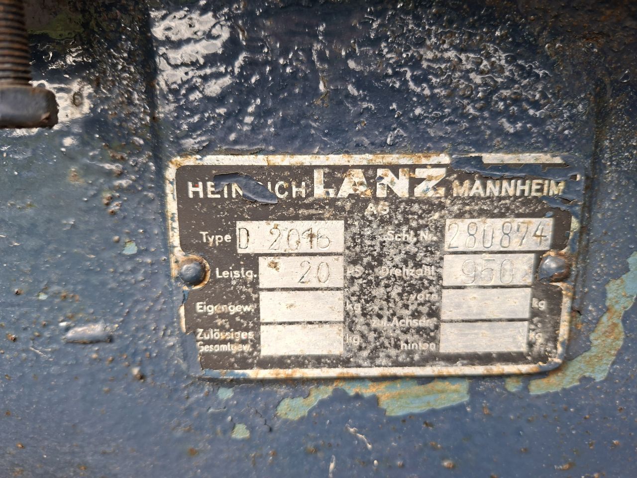 Lanz Bulldog D2016 | Technisch gereviseerd
