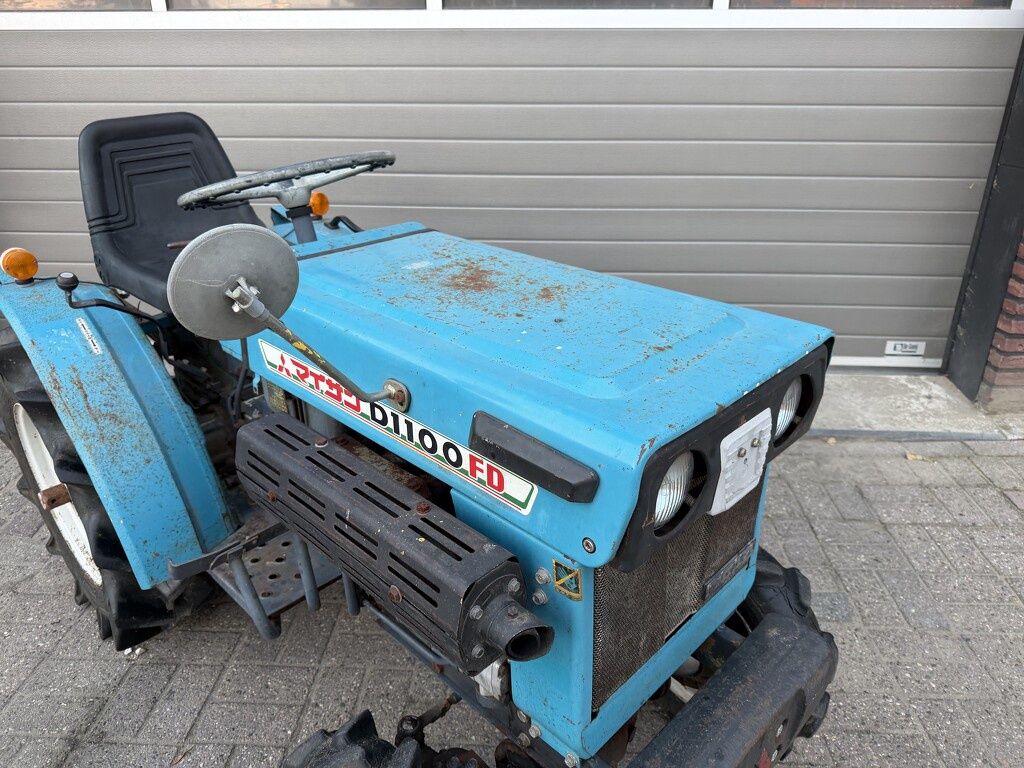 Mitsubishi D1100 FD 4WD minitractor