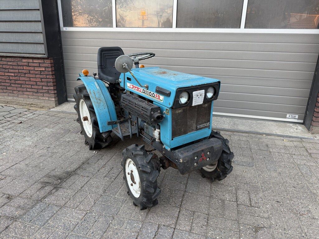 Mitsubishi D1100 FD 4WD minitractor
